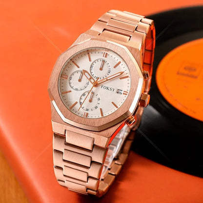 Men’s Quartz Watch – Sleek, Stylish & Luminous