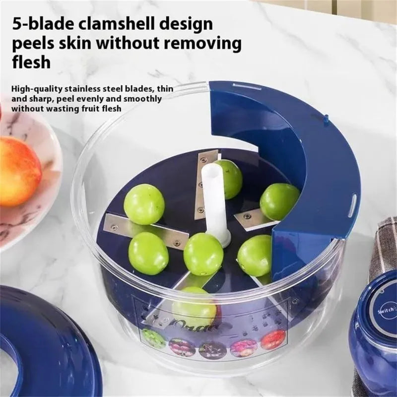 Electric Fruit & Vegetable Peeler – 20-Second Automatic Peeling Machine