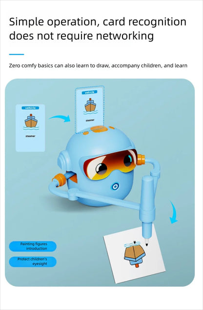 Intelligent Drawing Robot Toys Set for Kids