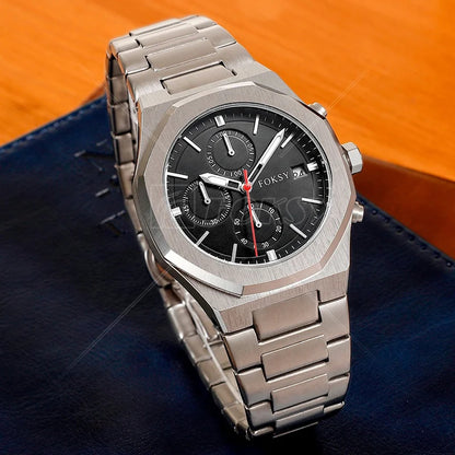 Men’s Quartz Watch – Sleek, Stylish & Luminous