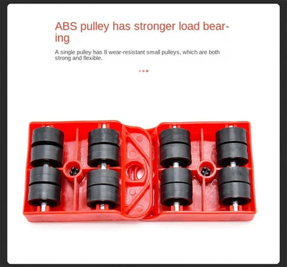 Furniture Lifter & Mover Tool Set – Easy Move Kit