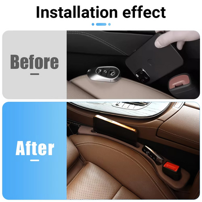 Car Seat Gap Filler – Anti-Drop Seat Crevice Blocker (2pcs)